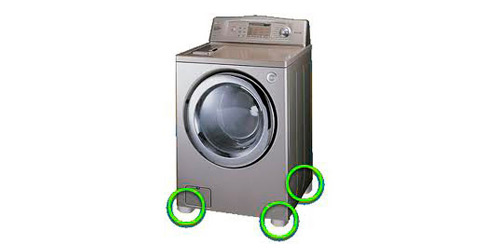 roper washing machine off balance